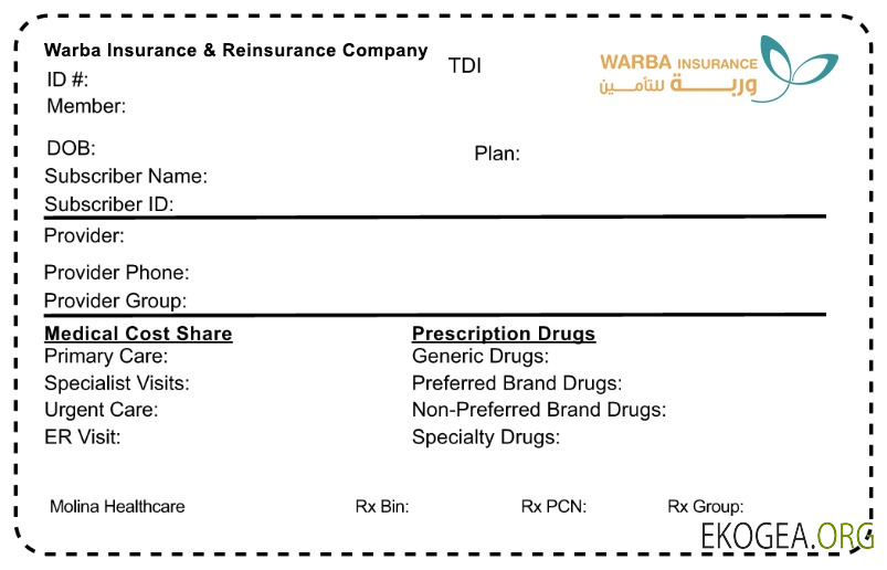 Carte d'assurance maladie du Koweït